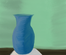 blue vase (2021)