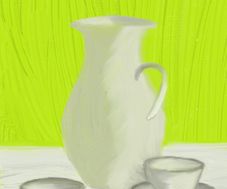still life with jug & two bowls (2021) 