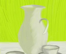 still life with jug & two bowls (2021) 