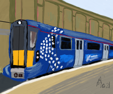the train at platform 8 (2021)